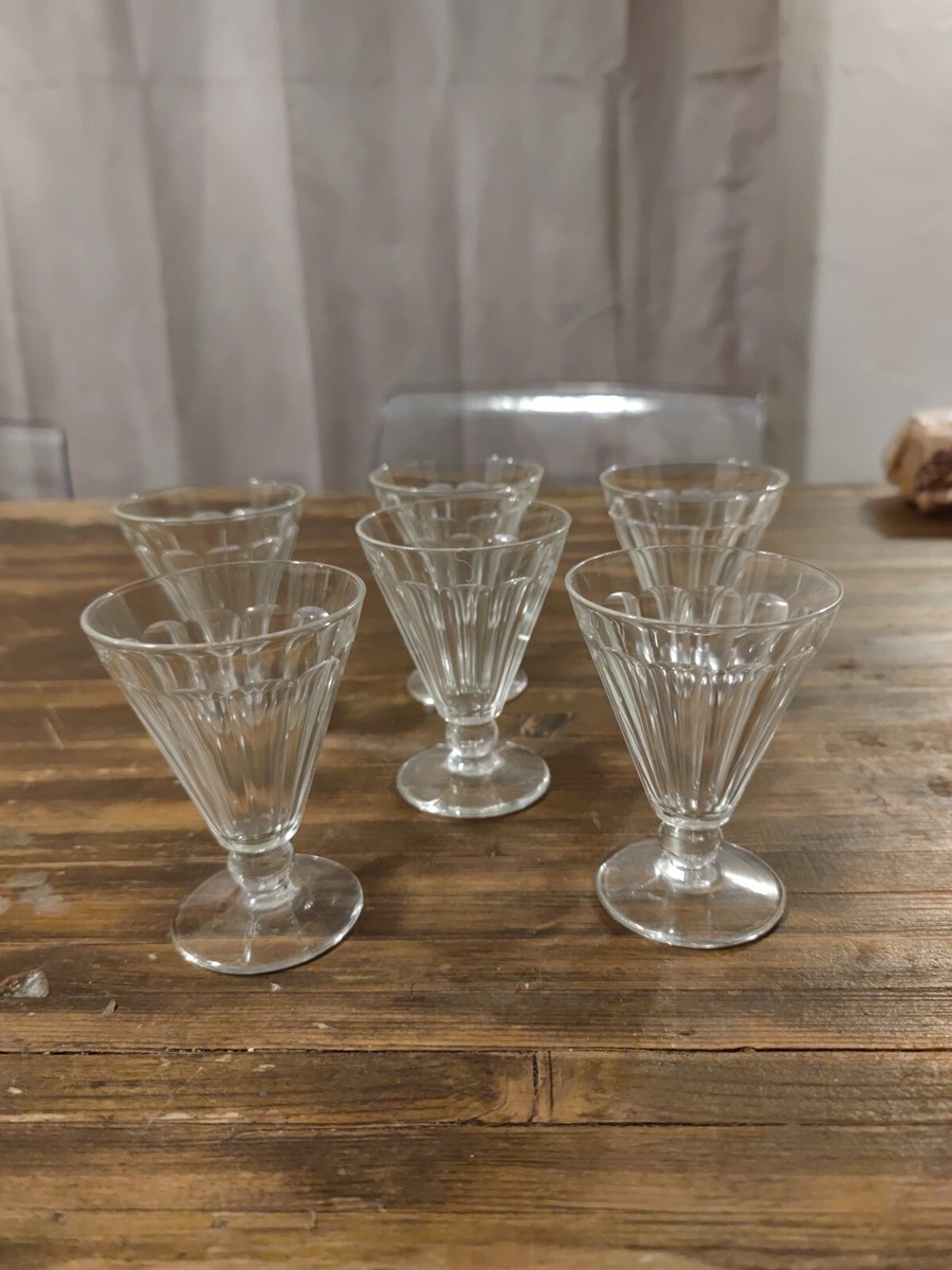Baccarat Or Saint Louis 6 Wine Glasses In Crystal Style Rex G7 | eBay