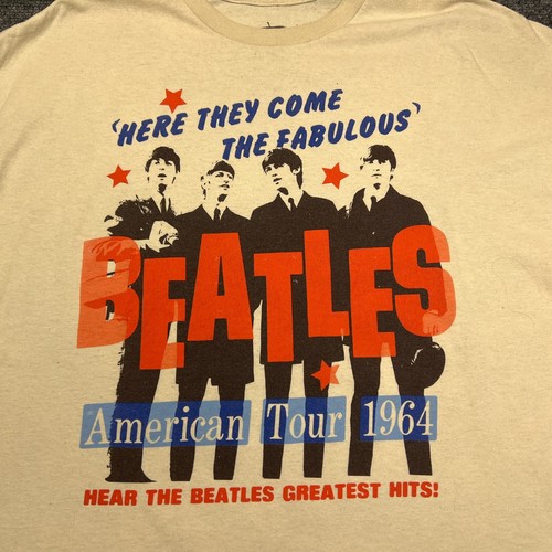 The Beatles Here They Come The Fabulous T-Shirt Erwachsene XXL American Tour 1964 Tee - Bild 2 von 8