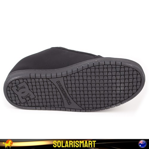 DC Men's Court Graffik SE Black Leather Skateboard Sneaker Shoes *Defect Special - Picture 6 of 6