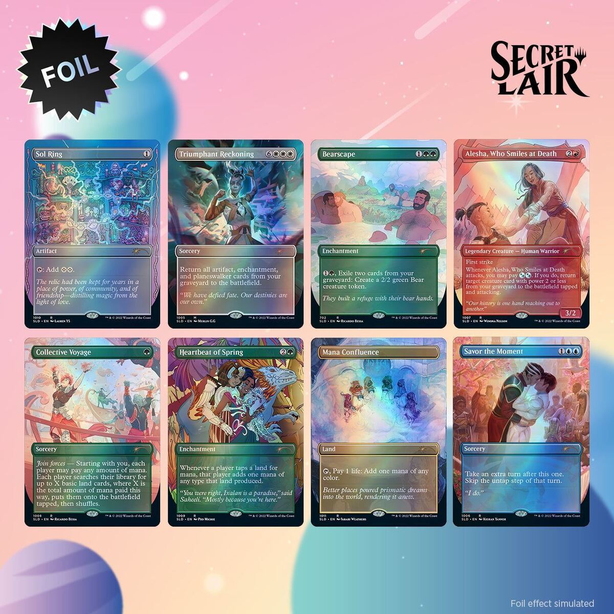 Magic: The Gathering Secret Lair Drop Series - Pride Across Magic: The Gathering Secret Lair Drop Series - Pride Across