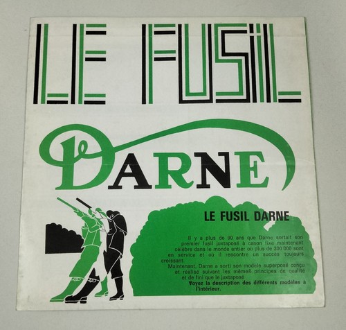 Vtg Lot 2 Catalogue Brochure Dépliant Le Fusil Darne & Manufrance Armes de Chass - Photo 2/11