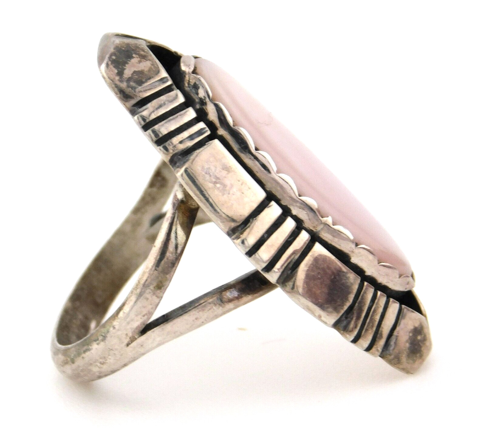 Signed A Etsitty Native American 925 Sterling Sil… - image 6