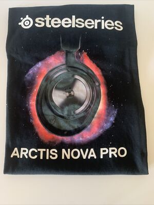ARCTIS NOVA PRO Steelseries GameStop Employee Promo Black T-shirt Men s Medium