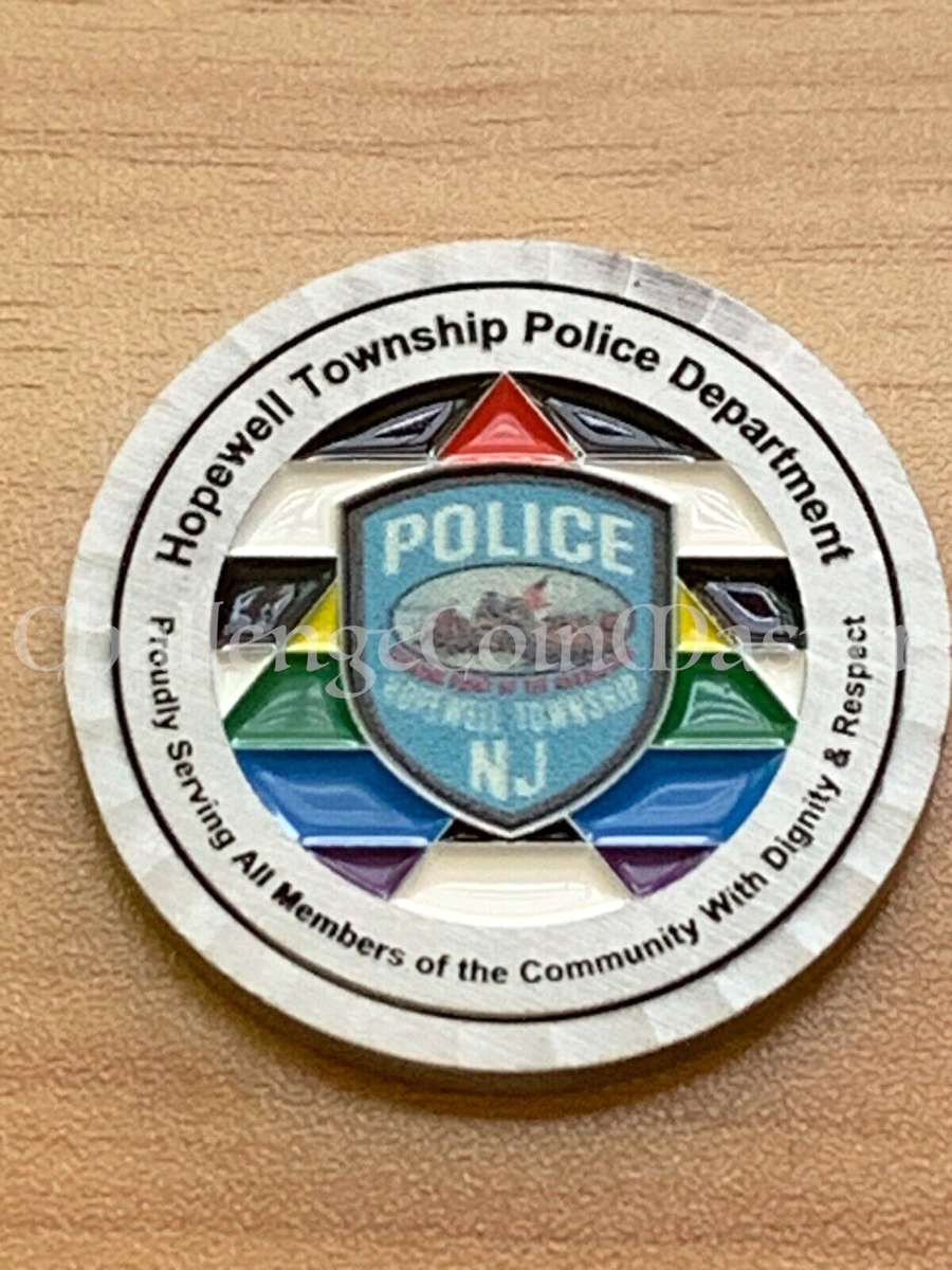 E96 Hopewell Township New Jersey State Police PRIDE Challenge Coin | eBay