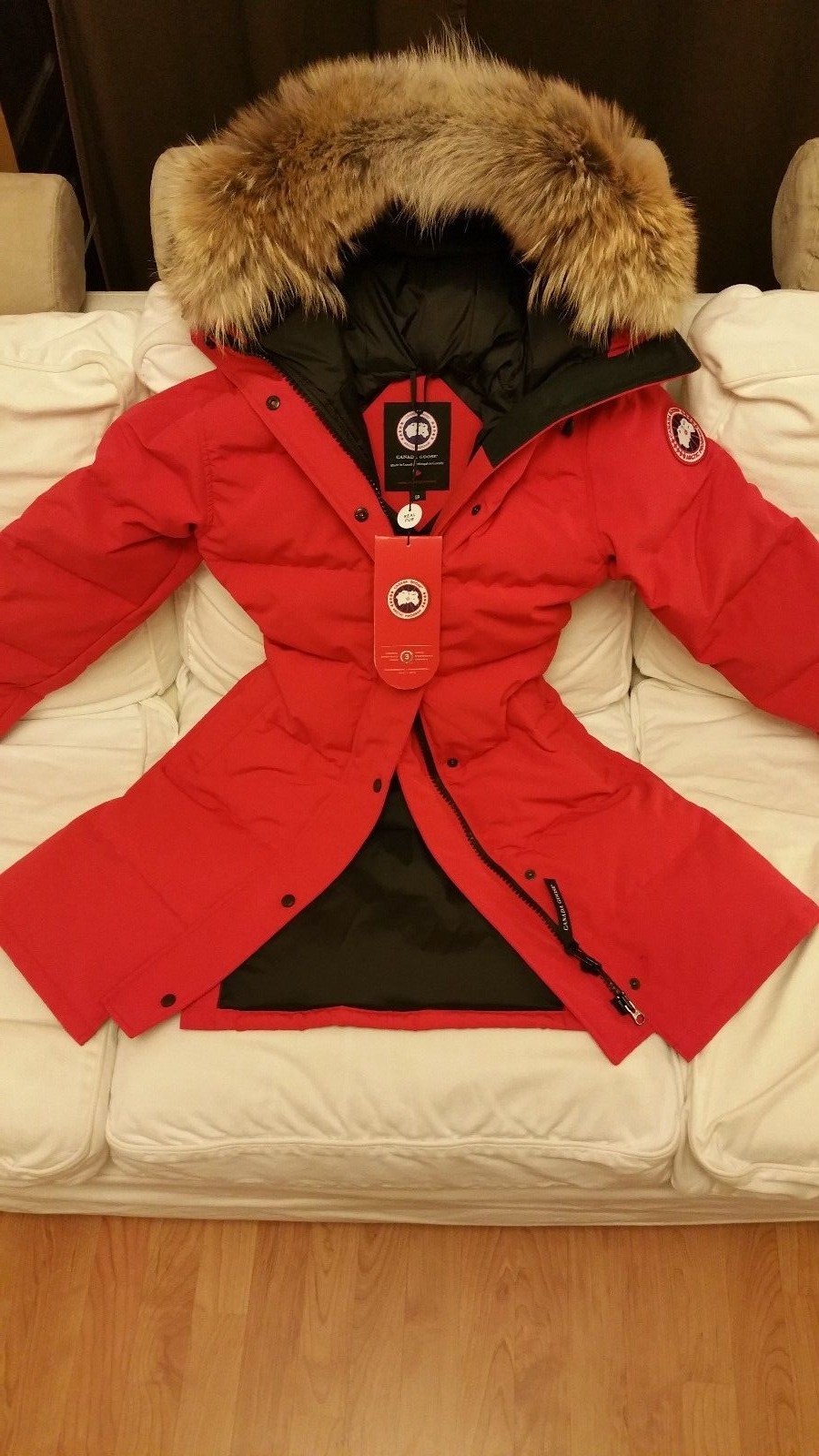 Authentic Canada Goose Red Label Shelburne Parka Jacket - Small image 2