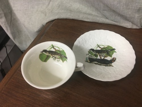 Alfred Meakin Cup & Saucer Kingbird Plate #79 - Picture 2 of 4