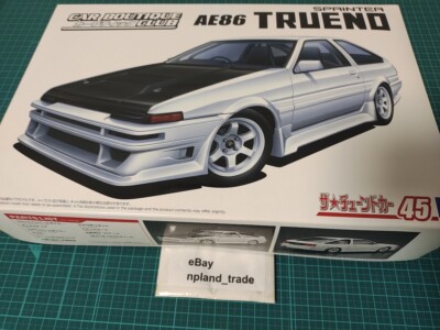 AOSHIMA Tuned Car 45 CAR BOUTIQUE CLUB AE86 TRUENO '85 TOYOTA 1/24 Scale Model