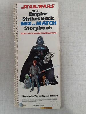 Star Wars The Empire Strikes Back Mix or Match Storybook Random House 1980