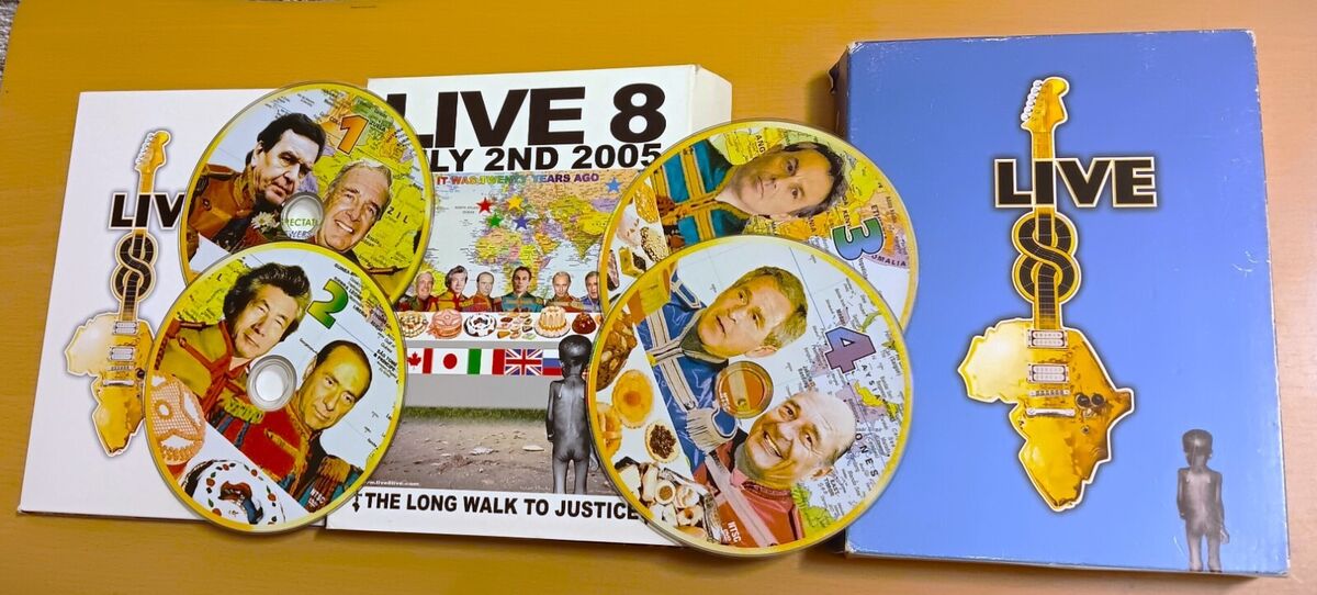 Live 8 (DVD, 4 Discs Pink Floyd, Madonna, Paul McCartney Live 8 (DVD, 4 Discs Pink Floyd, Madonna, Paul McCartney