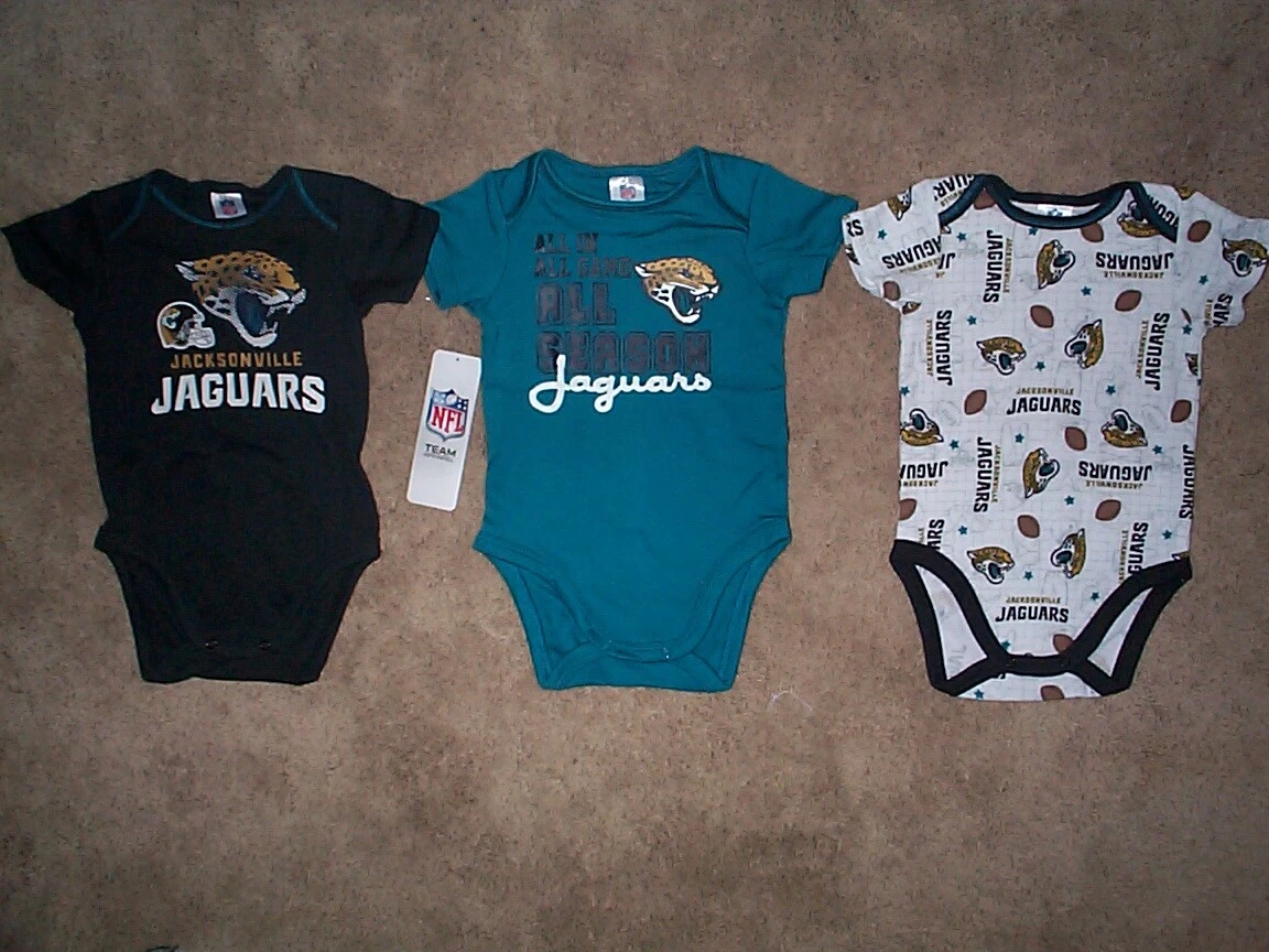 3 Jacksonville Jaguars nfl INFANT BABY NEWBORN Jersey Shirt 3 6M
