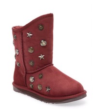 in Box-Australia Luxe Angel Shearling Sheepskin Boots Youth Sz 1 32 Brick Red