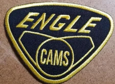 Engle Cams Embroidered Patch approx 2.5x3.5"