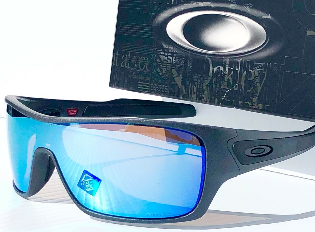NEW* Oakley TURBINE ROTOR Steel POLARIZED Deep Water Prizm NEW* Oakley TURBINE ROTOR Steel POLARIZED Deep Water Prizm