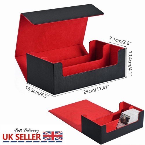 1200+ Double Deck Box Game Card Deck Case For MTG TCG Trading