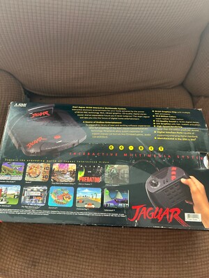 Atari Jaguar Launch Edition Black Console (PAL) for sale online | eBay