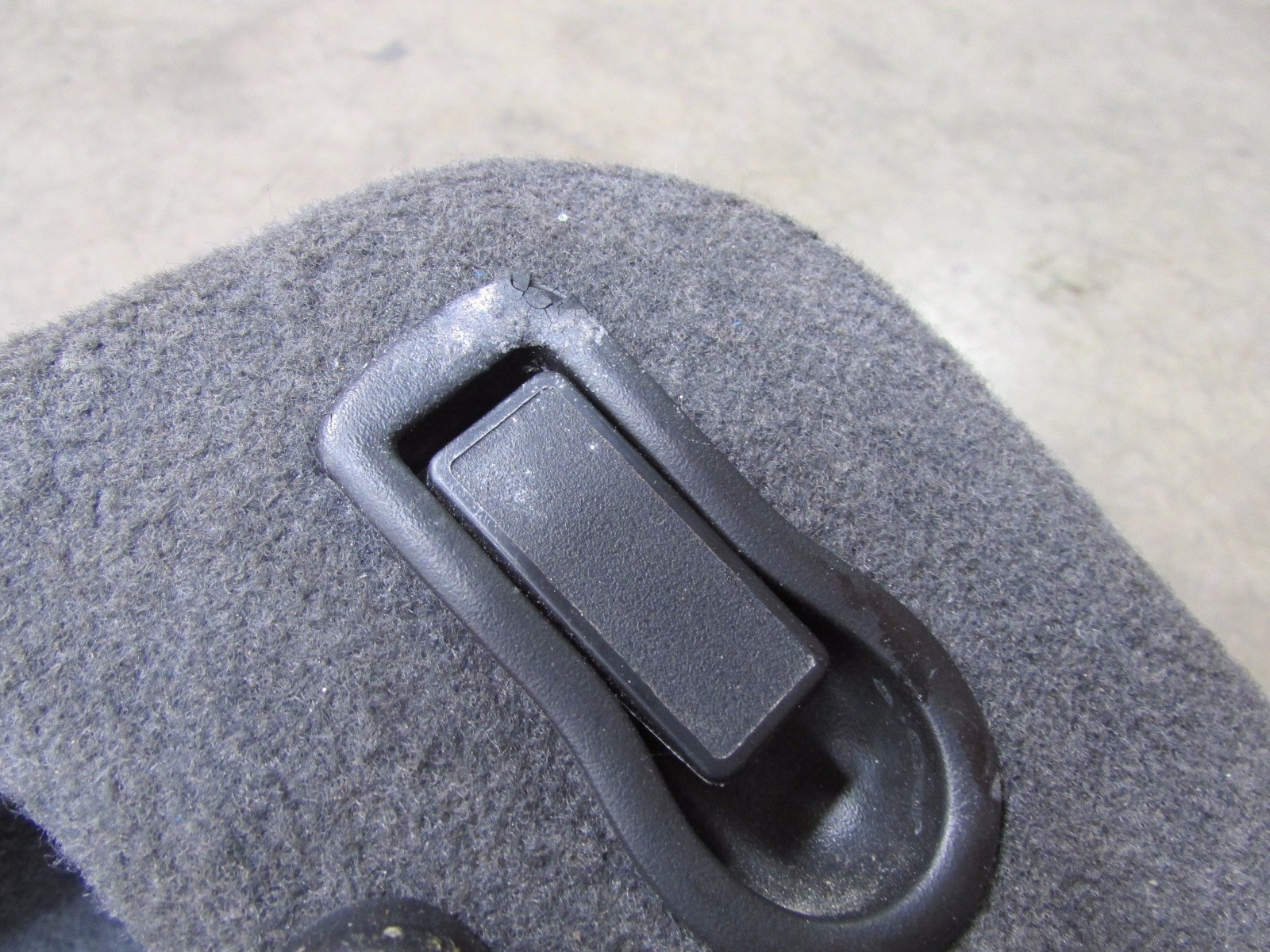 Maserati Quattroporte, RH, Right Side Removable Trunk Carpet, Used, P/N 98338700