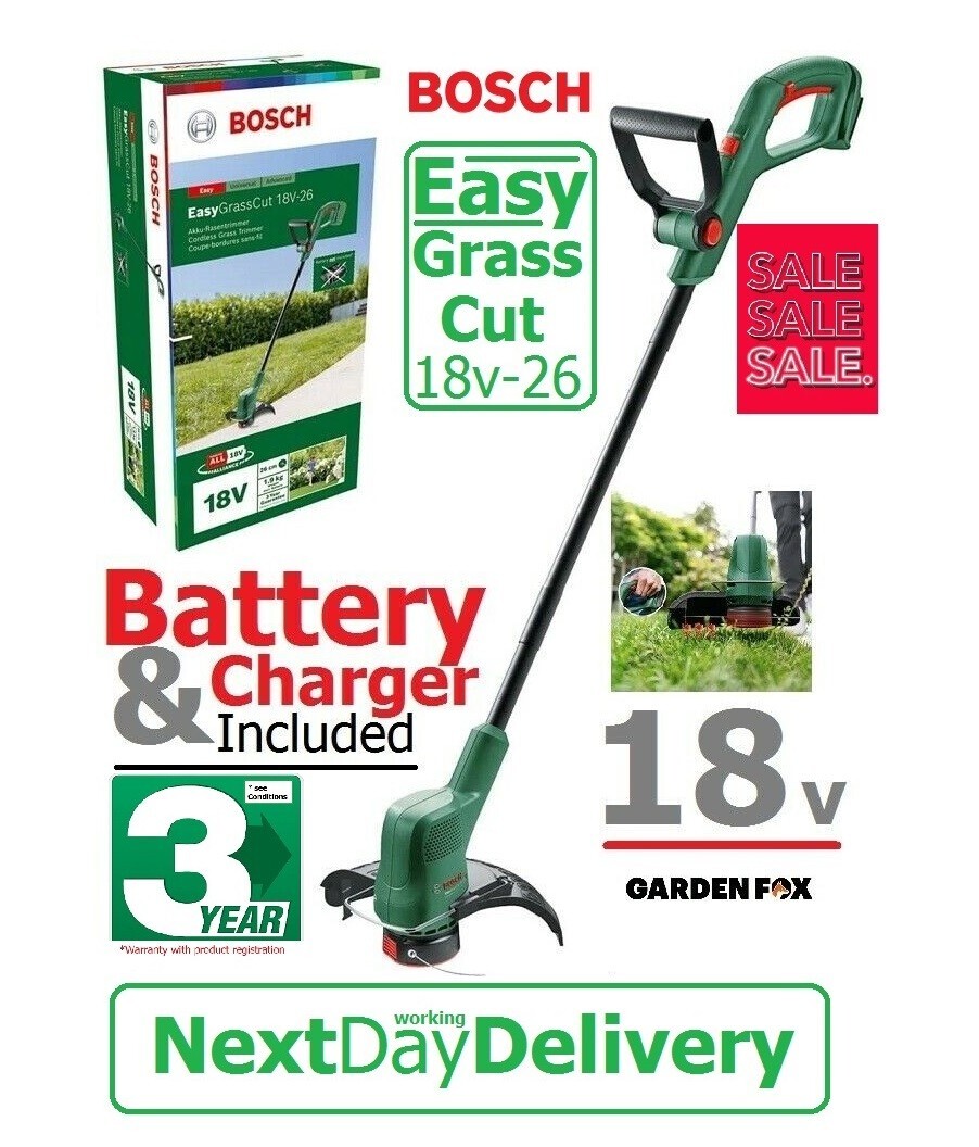 new Bosch EasyGRASSCUT 18v-26 Cordless Strimmer 06008C1C71