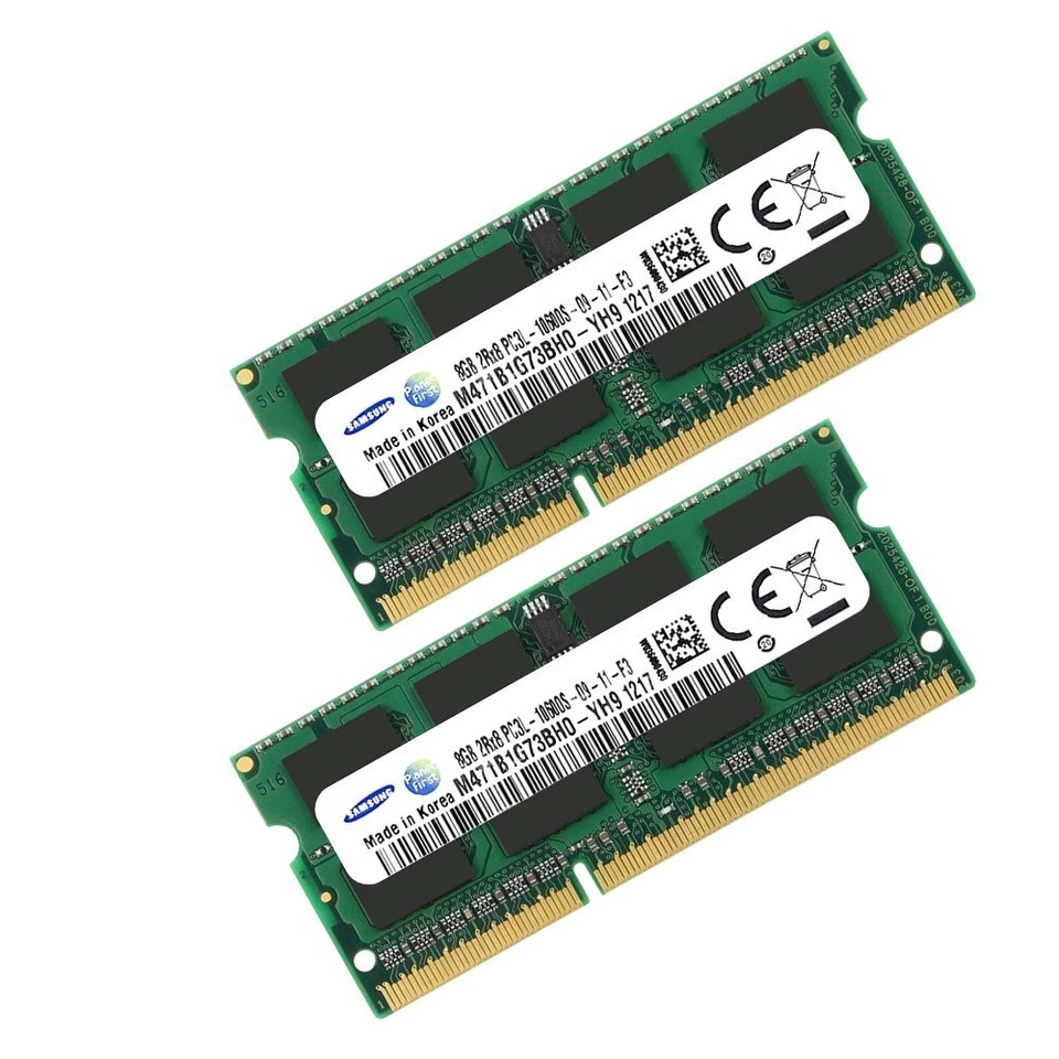 Samsung 16GB 2x 8GB 4GB DDR3L 1333MHz 1.35V PC3L-10600S Laptop Memory SDRAM LOT - Image 4 of 4