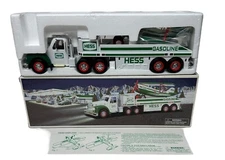 Hess Toy Truck And Airplane Vintage 2002