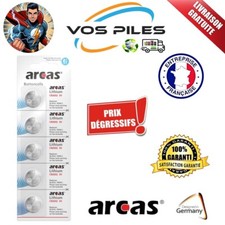 Pile bouton CR2032 DL2032 BR2032 ECR2032 EL2032 Lithium 3V 210 mAh Arcas