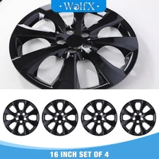 16" Set of 4 Wheel Rims Cover Snap On Hubcaps Fits for 2009-2025 Toyota Corolla