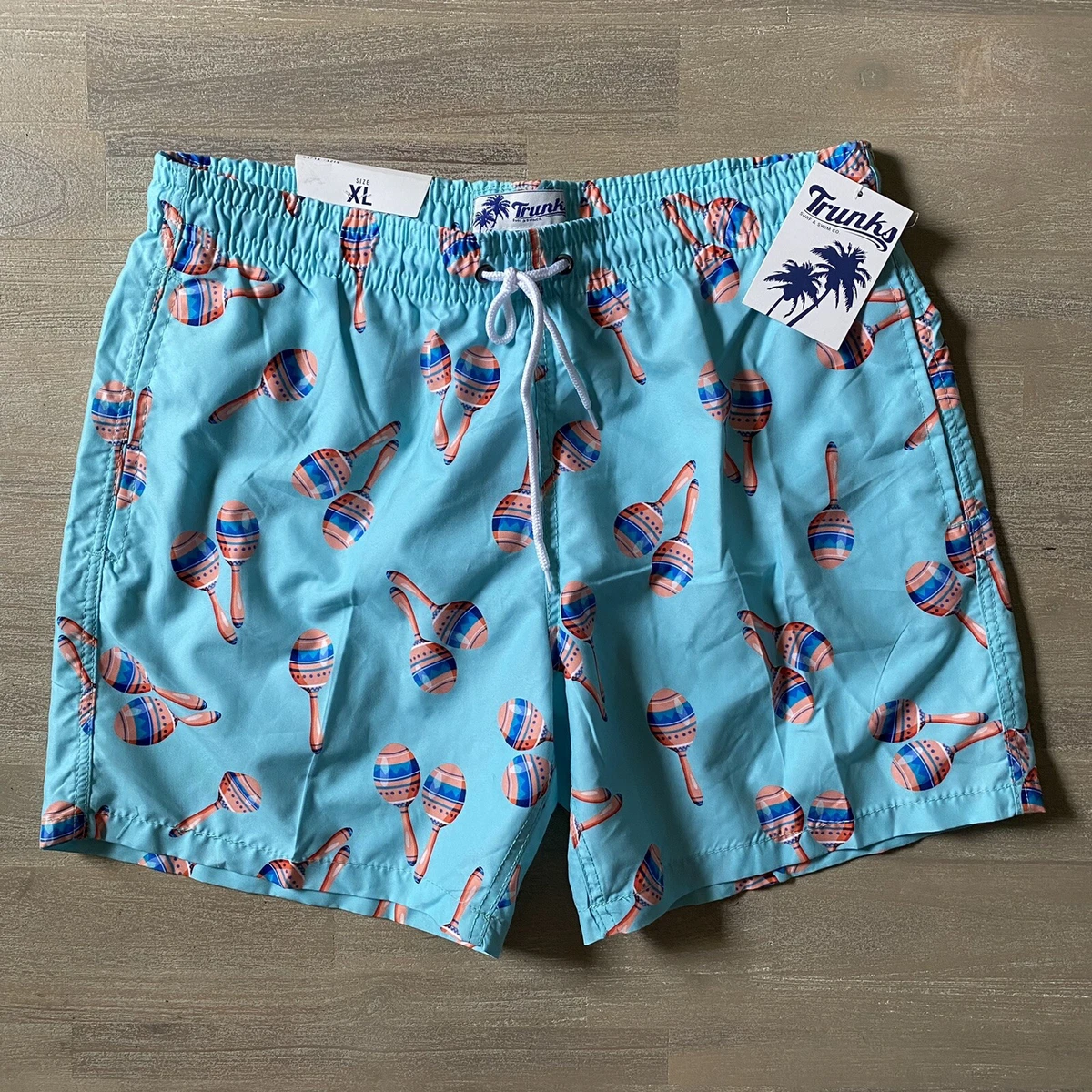 Trunks Surf Swim Co Swim Trunks Shorts Size XL Turquoise eBay