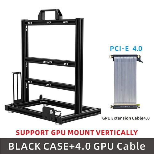 BlockCase Aluminum Open Frame Case Support ATX/M-ATX Mainboard GPU Mount - Bild 11 von 29