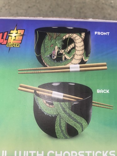 Dragon Ball Z Ramen Noodle Bowl With Chop Sticks 14 oz, New ships same day ! - Picture 2 of 3
