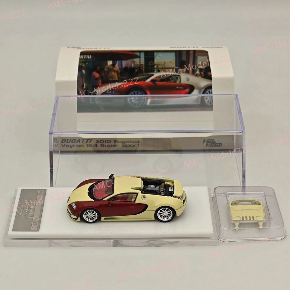 Mortal 1:64 Bugatti Veyron Super Sport Car Models Diecast Toys Collection Gifts - Image 2 of 4