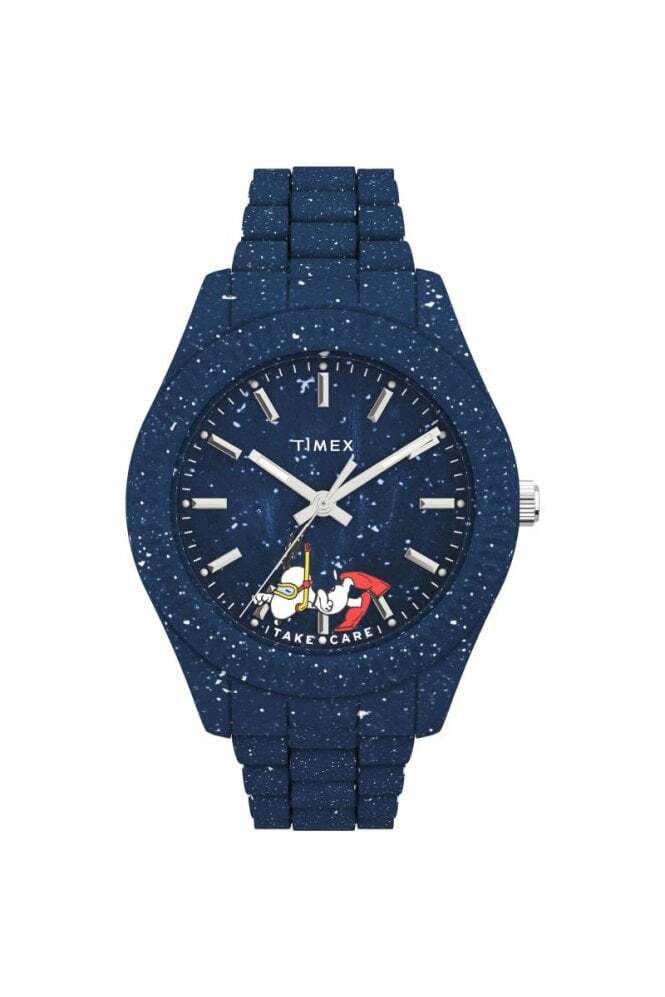 Timex Legacy Oceano X Peanuts Riciclato Braccialetto Orologio TW2V53300