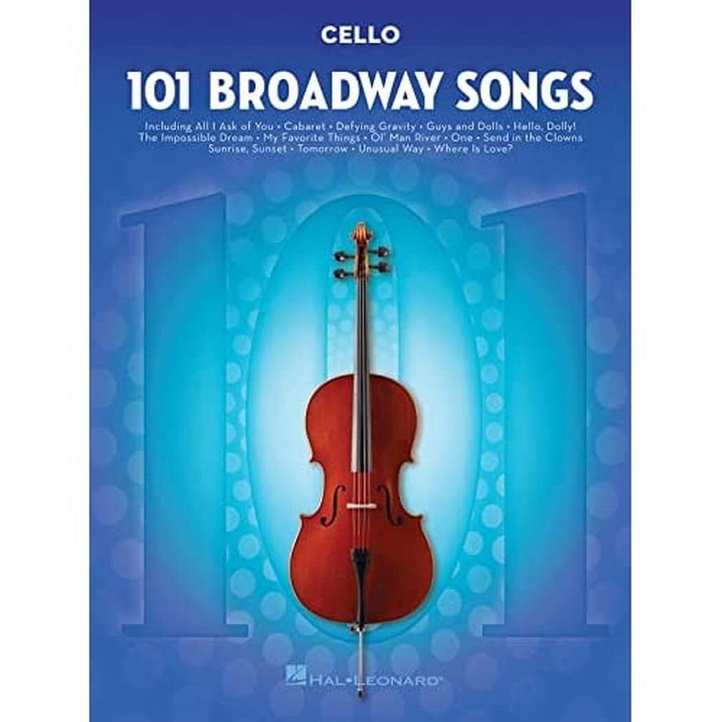 101 Broadway Songs for Cello by Hal Leonard Publishing Corporation (Book) - Image 3
