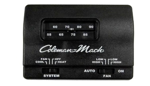 COLEMAN MACH 7330F3852 12V DC HEAT/COOL WALL THERMOSTAT *S22 | eBay