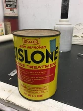 Vintage Shaler New Improved Rislone Engine Treatment  1 Qt Motor treatment Can