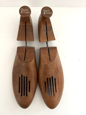 Pair French Shriner Wood Shoe Trees/Stretchers Men's 12" x 3.25"