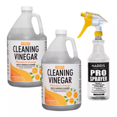 #ad 128 Oz. Vinegar All Purpose Cleaner Mandarin Orange 2 Pack and 32 Oz. Spray Bo $49.99