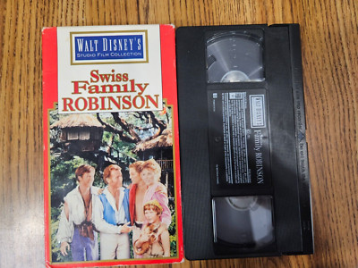 Walt Disney collection SWISS FAMILY ROBINSON vhs movie vintage classic ...