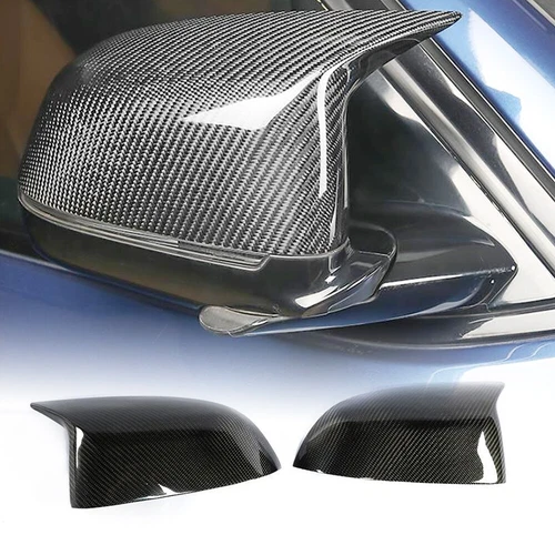 Carbon Fiber Wing Mirror Caps Cover For BMW X3 G01 X4 G02 X5 G05 X6 G06 X7 G07 