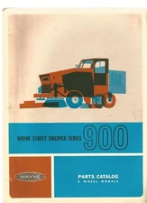 Wayne 900 Street Sweeper Parts Manual