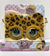 Purse Pets Leoluxe Leopard Interactive Purse with 25 Sounds  Reaction