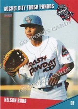 2024 Rocket City Trash Pandas Nelson Rada Angels RC Rookie Minor Card VZ