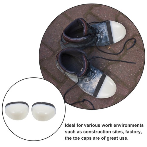 4 Pcs Shoe Accessories Toe Caps and Protectors for Shoes Work Man - Picture 7 of 12