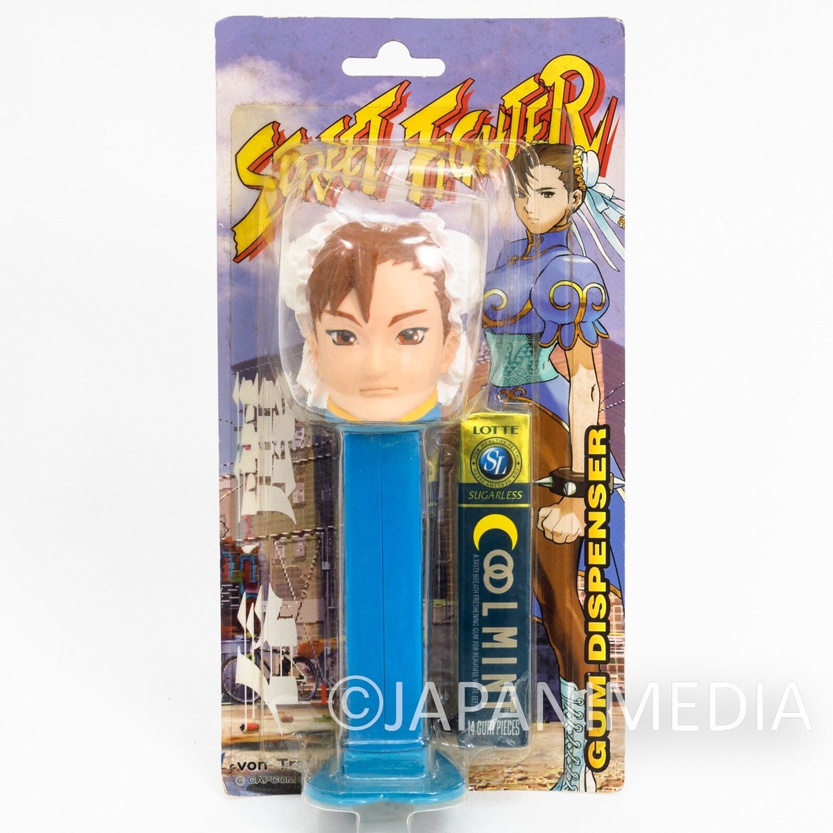 RARE! Street Fighter 2 Chun-Li Gum Dispenser 6