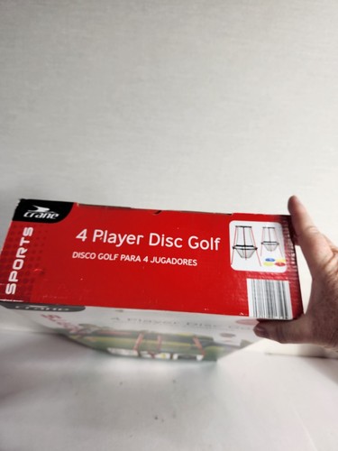 New Crane Sports 4 Player Disc Golf Game Set 2 Targets, 4 Discs & Travel Bag NIB - Picture 8 of 9