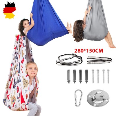 Hängematte für Kinder Therapieschaukel Indoor Sensorische Schaukel 150*280CM