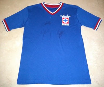cruz azul retro jersey
