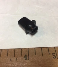 NOS '50s/60s Davies DAKA-WARE molded black stove pipe blade-switch knob tip