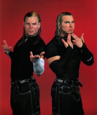 （The Hardys） autograph Hardy Boyz Jeff & Matt AUTOGRAPH SIGNED Replica WRESTLING