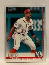 #342 Difo Wilmer Washington Nationals 2019 Topps Series One Baseball Card