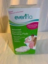 Evenflo 60ct Pack Advanced Disposable Nursing Pads