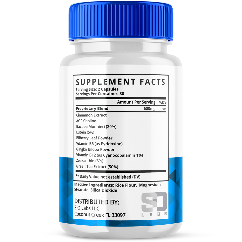 (1 Pack) Neuron IQ Pills - Brain Health & Cognitive Support Supplement ...